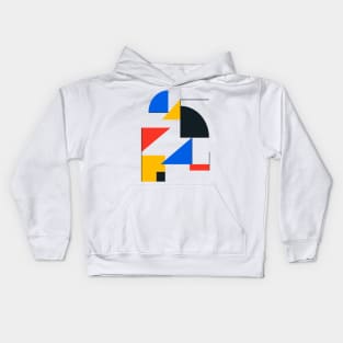 BAUHAUS 05: Exhibition 1923 | Mid Century Series Kids Hoodie